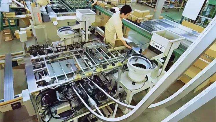 Curtain track setting process