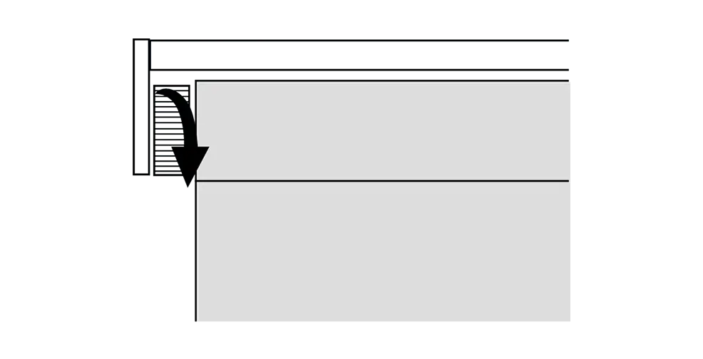 To make the screen rise more quickly