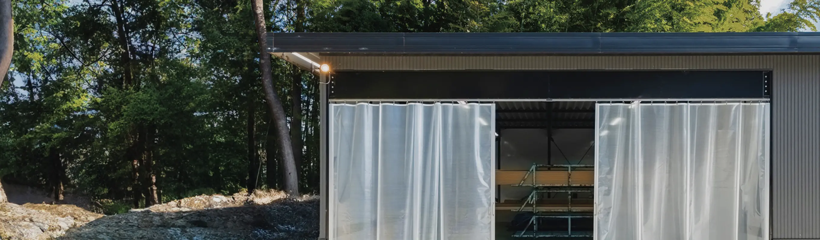 Industrial Exterior<br>Curtain Tracks