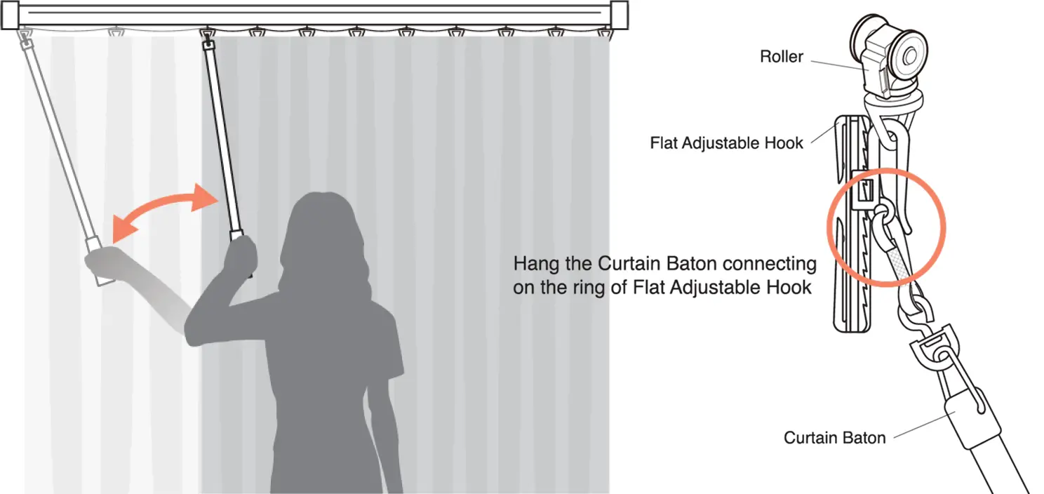 Curtain Baton