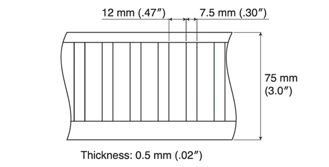 Flat Tape 75 mm