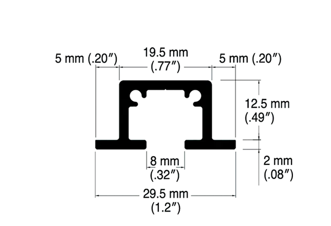 T-2N (12.5 mm / .49″)