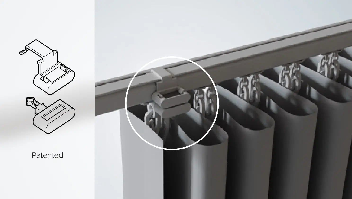 Magnetic Curtain Stopper