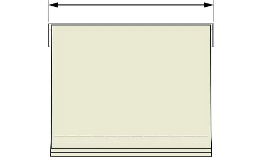 Minimum width: 500 mm (19.7'')