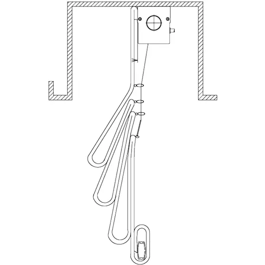 The compact design fits neatly into a small curtain box.