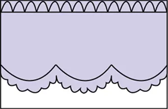 Balloon style (pleated)